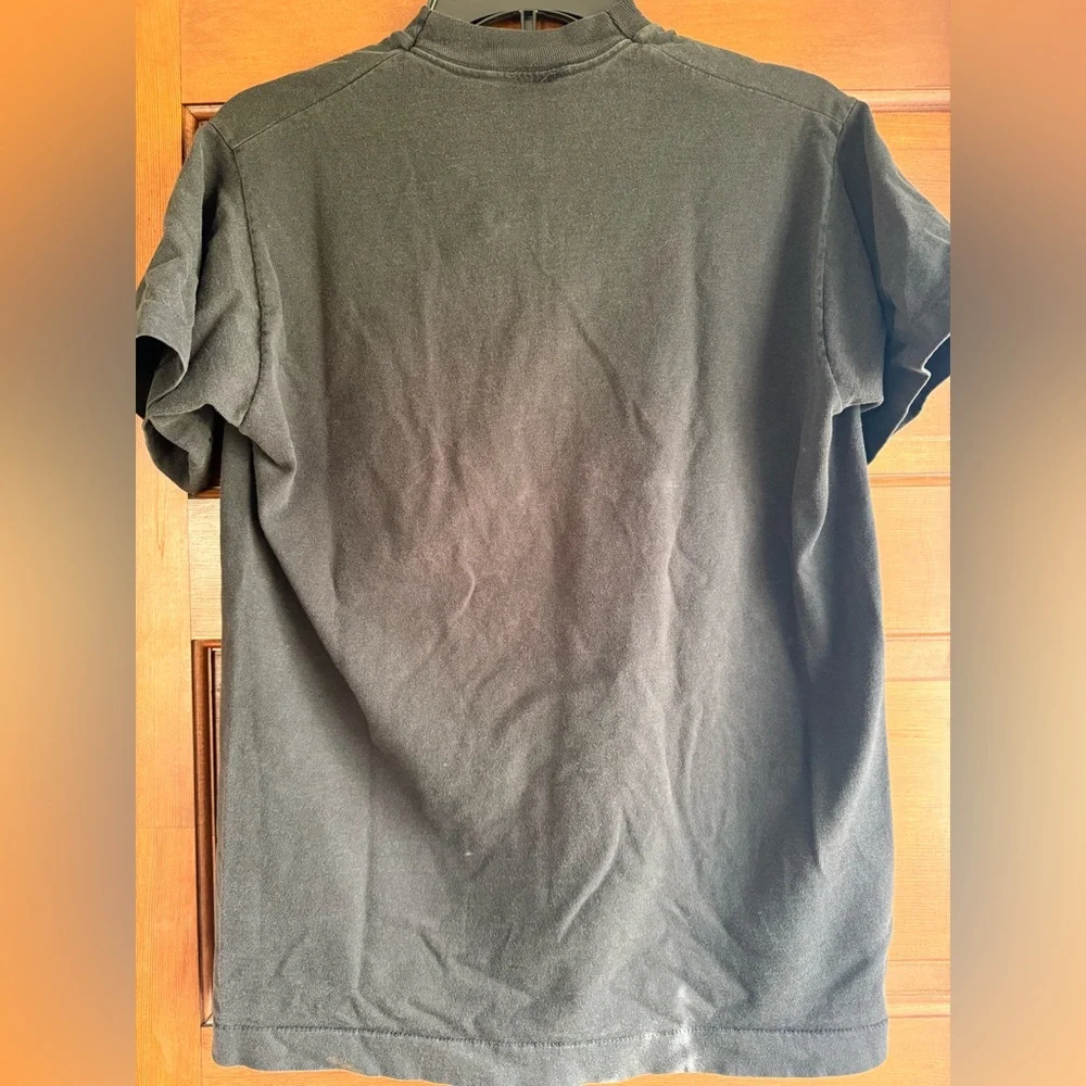 Vintage Western Cowboy Boot American Flag Tshirt